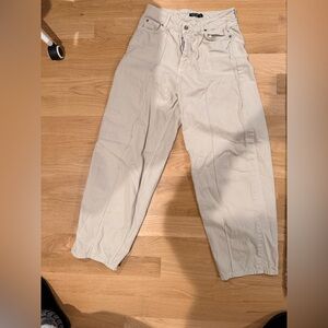 Nasty Gal Barrel Leg Denim